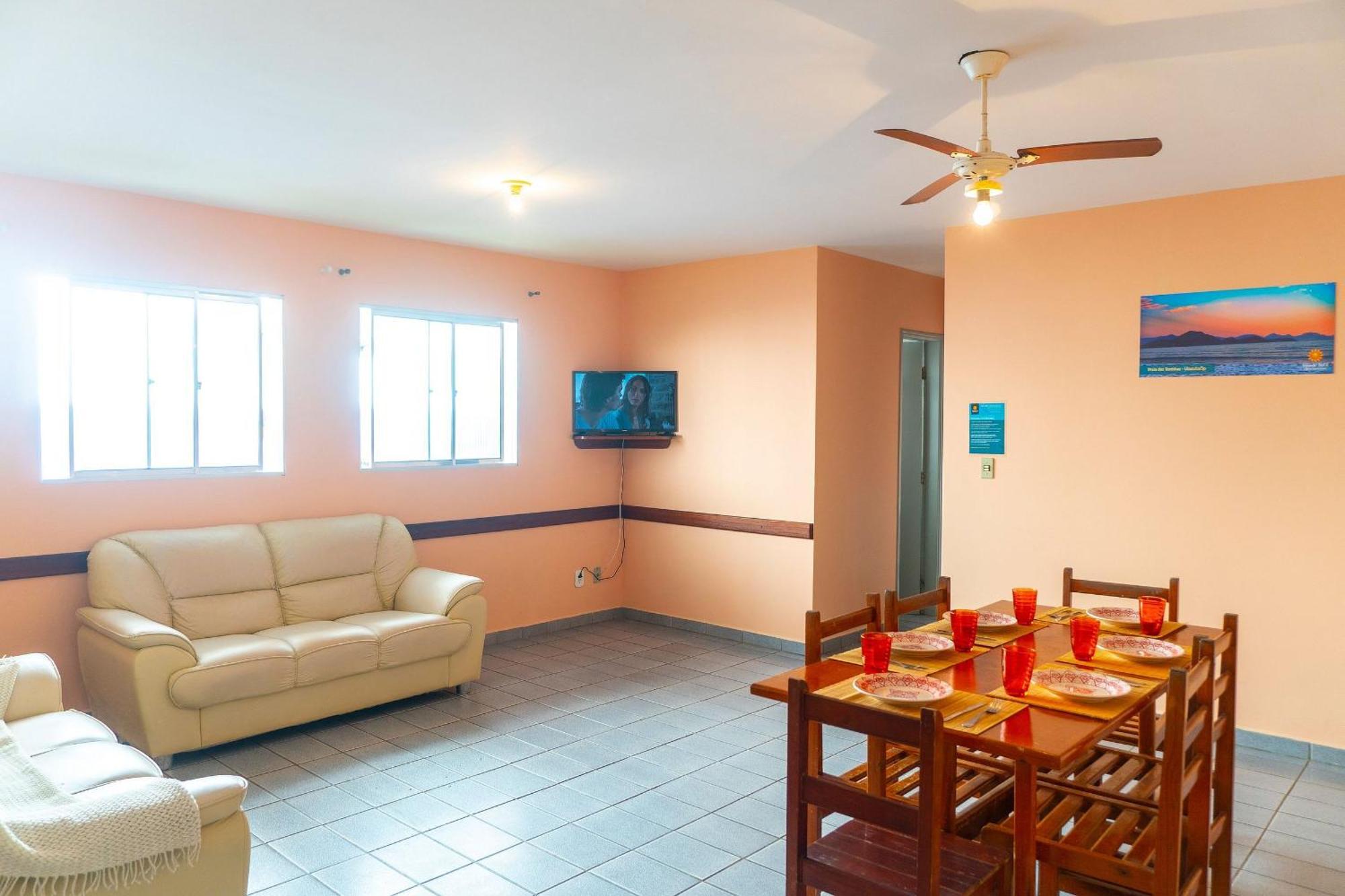 Apartamentos Incriveis Primeira Quadra Mar Wifi Ubatuba Bagian luar foto