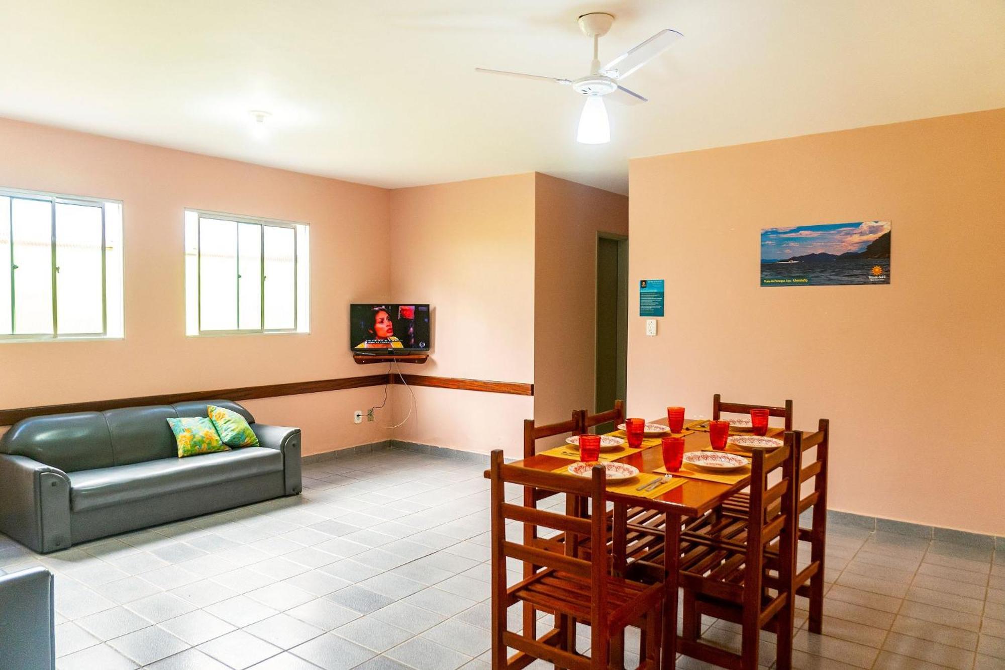 Apartamentos Incriveis Primeira Quadra Mar Wifi Ubatuba Bagian luar foto